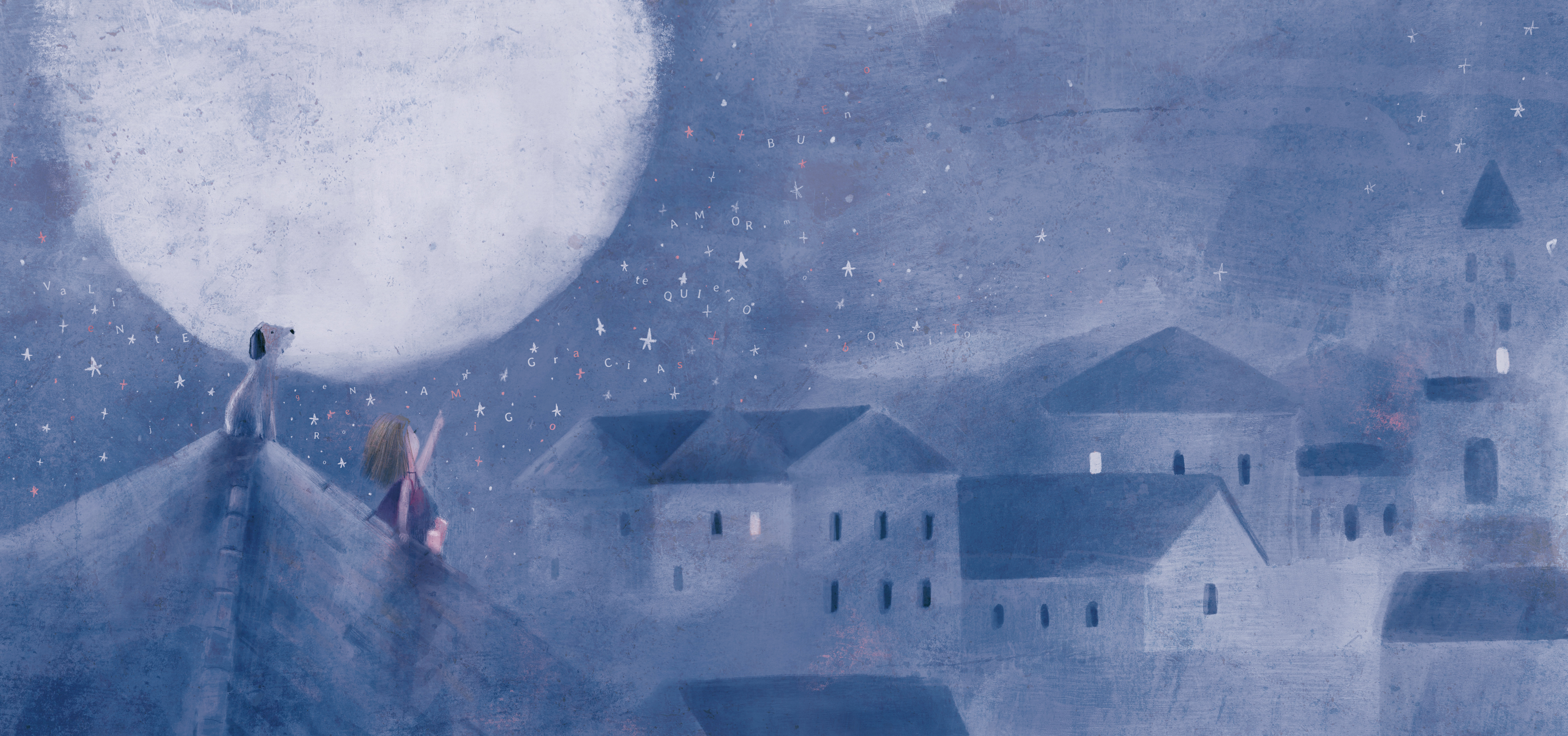 Ilustración de El poder de las palabras